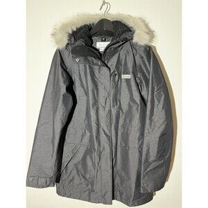 Columbia Interchange Jacket Women's S Black Full Zip Hooded gorp core Tailored